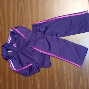 Adidas 9M Girls Athletic Outfit